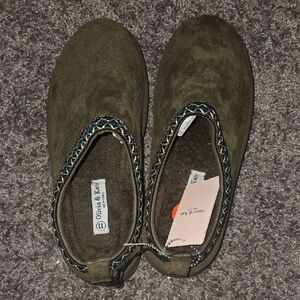 Olive & Kate Olive Green Women's Mules